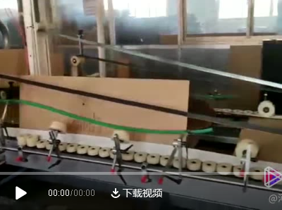 蘇州全自動重型高速粘箱、釘箱一體機生產現場