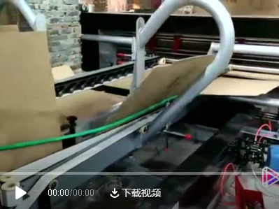 臺州全自動重型粘箱機七層出口大箱現場試機